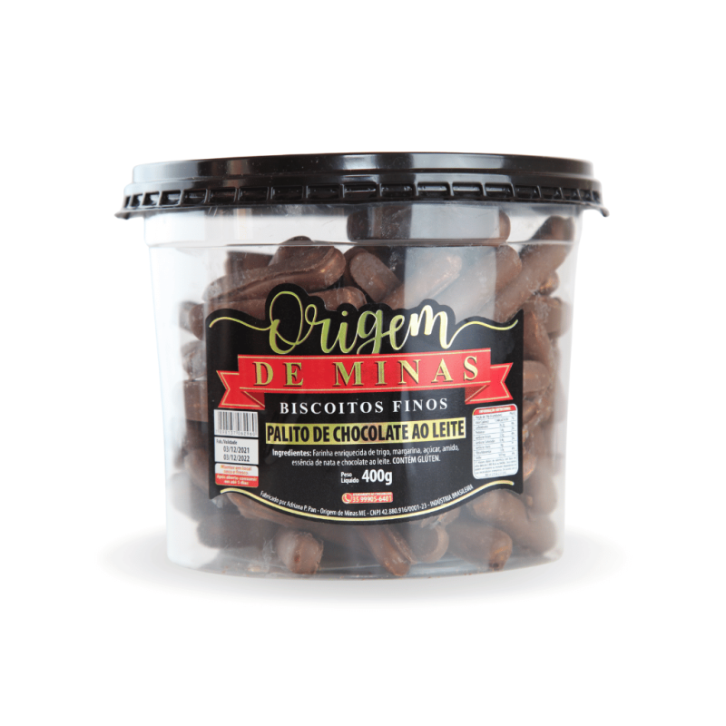 Pailito de Chocolate ao Leite 400g